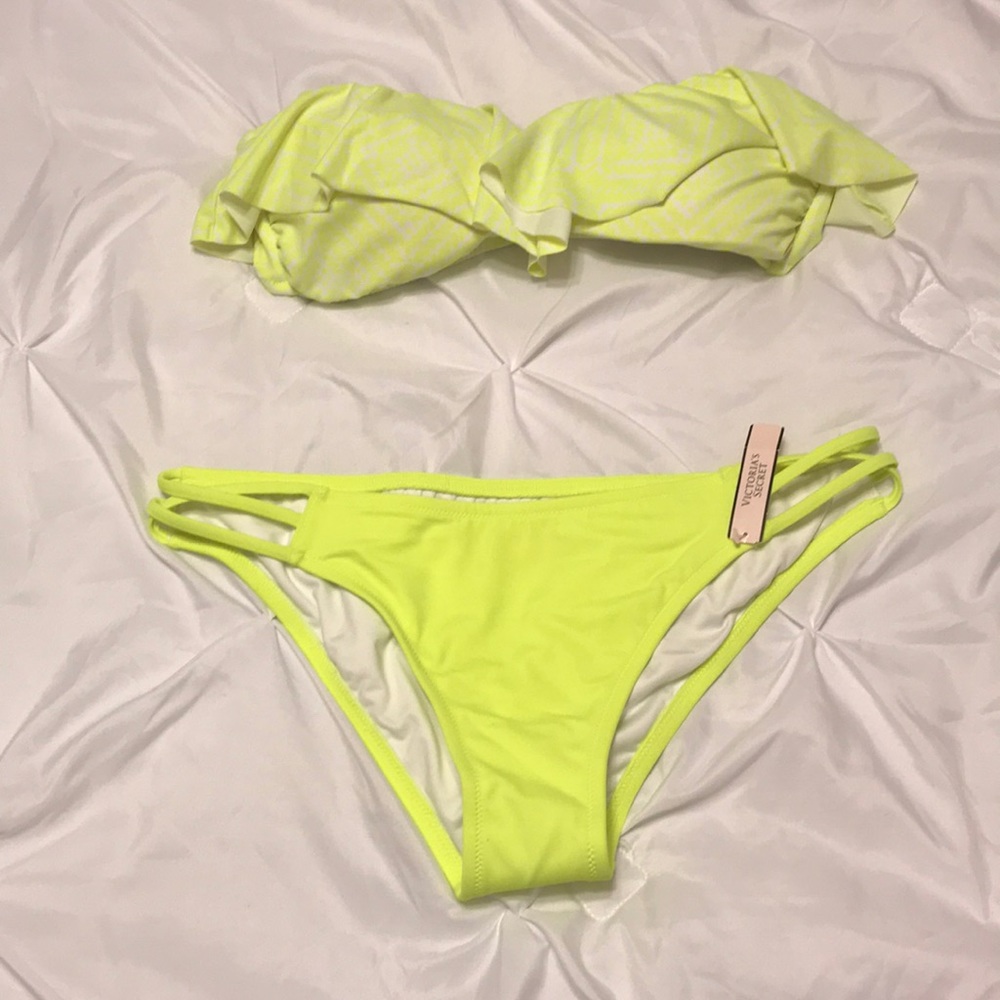 Victoria’s Secret Strapless swim suit